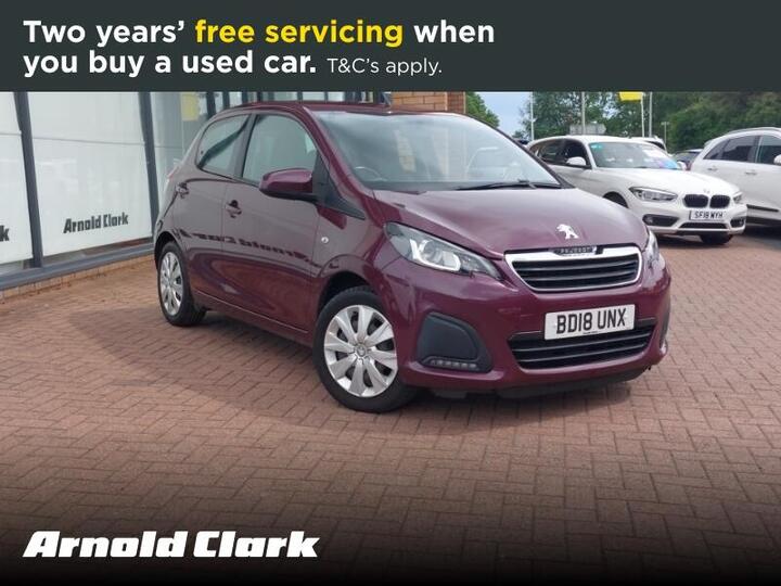 Peugeot 108 1.0 Active 2 Tronic Euro 6 5dr