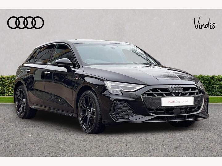 Audi A3 Sportback 1.5 TFSIe Black Edition Sportback S Tronic Euro 6 (s/s) 5dr 17.9kWh