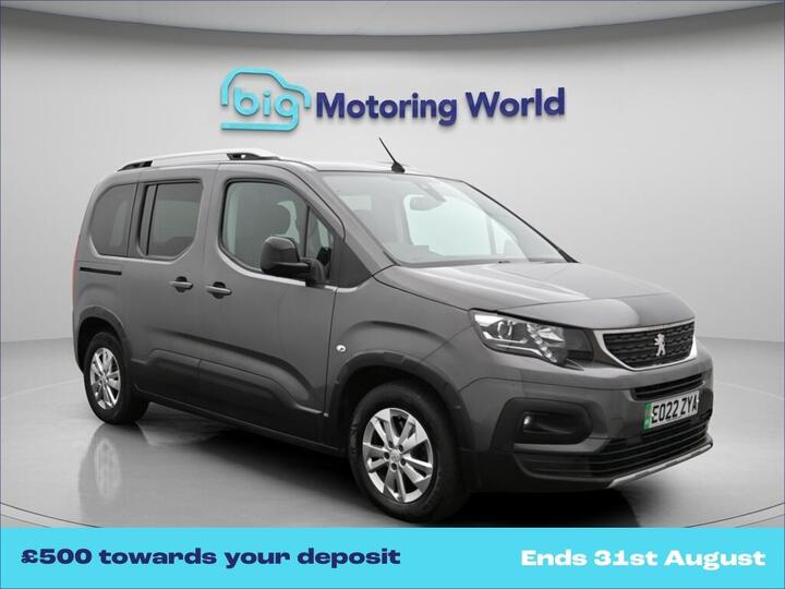 Peugeot E-Rifter 50kWh Allure Premium Standard MPV Auto 5dr (7.4kW Charger)