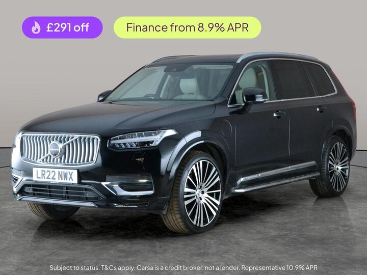 Volvo XC90 2.0h T8 Recharge 18.8kWh Inscription Pro Auto 4WD Euro 6 (s/s) 5dr