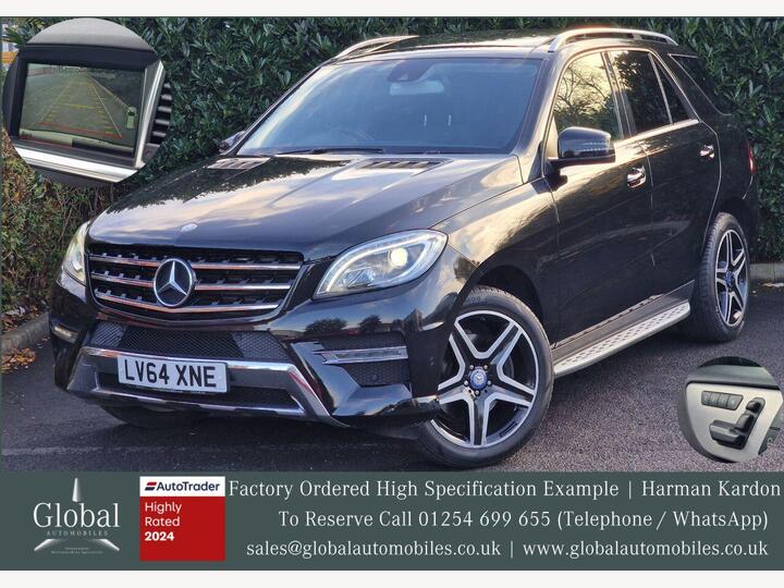 Mercedes-Benz M-CLASS 2.1 ML250 BlueTEC AMG Line G-Tronic 4WD Euro 6 (s/s) 5dr Mercedes-Benz M-CLASS 2.1 ML250 BlueTEC AMG Line G-Tronic 4WD Euro 6 (s/s) 5dr