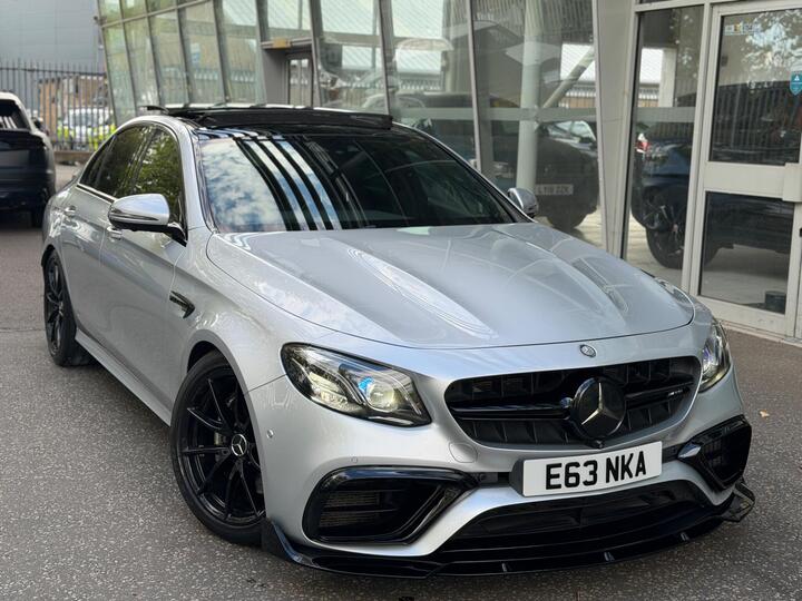 Mercedes-Benz E Class 4.0 E63 V8 BiTurbo AMG (Premium) SpdS MCT 4MATIC+ Euro 6 (s/s) 4dr