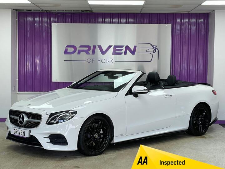 Mercedes-Benz E-CLASS 2.0 E220d AMG Line (Premium) Cabriolet G-Tronic+ Euro 6 (s/s) 2dr