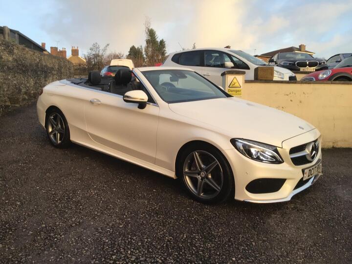 Mercedes-Benz C Class 2.1 C250d AMG Line (Premium Plus) Cabriolet G-Tronic+ Euro 6 (s/s) 2dr