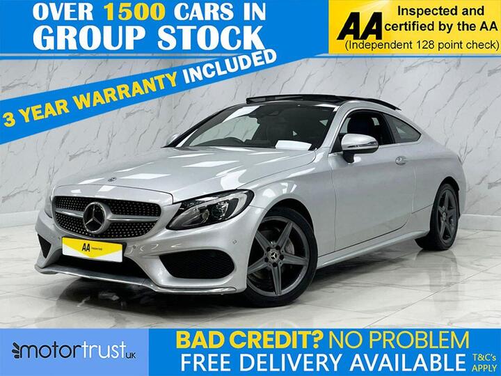Mercedes-Benz C-CLASS 2.1 C220d AMG Line (Premium Plus) G-Tronic+ Euro 6 (s/s) 2dr