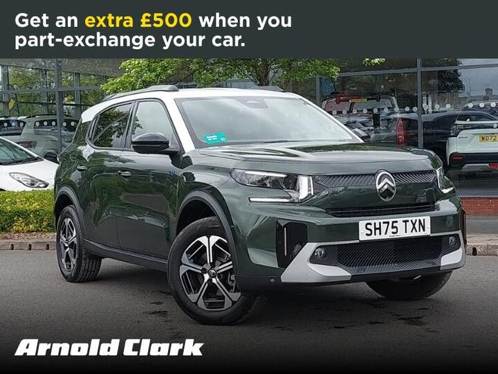 Citroen E-C3 Aircross Standard Range 44kWh MAX Auto 5dr (7.4kW Charger)