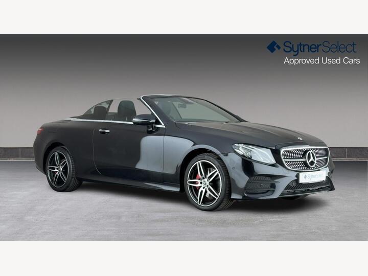 Mercedes-Benz E CLASS 2.0 E220d AMG Line (Premium) Cabriolet G-Tronic+ 4MATIC Euro 6 (s/s) 2dr