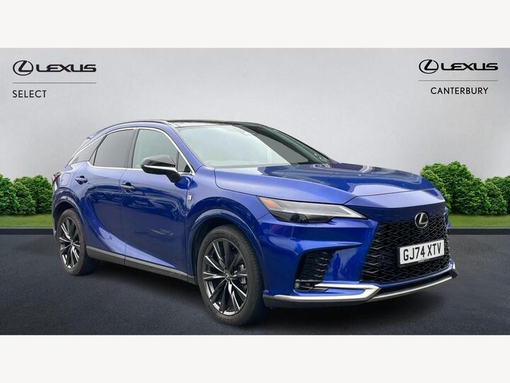 Lexus RX 2.5 450h+ 18.1kWh F Sport Design E-CVT 4WD Euro 6 (s/s) 5dr