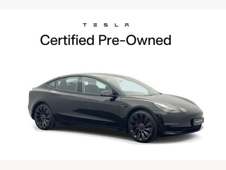Tesla Model 3 (Dual Motor) Performance Auto 4WDE 4dr (Performance Upgrade)