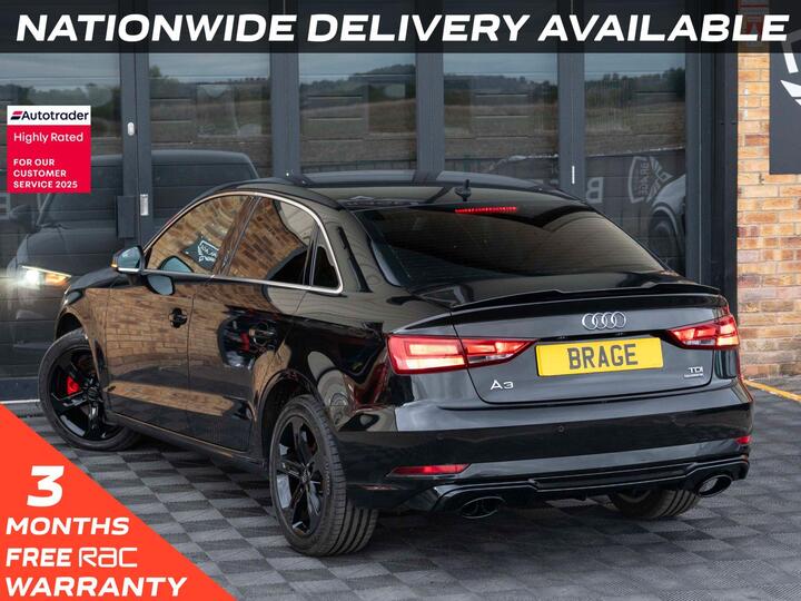 Audi A3 2.0 TDI Sport S Tronic Auto 6Spd Quattro Euro 6 (s/s) 4dr