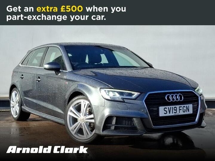 Audi A3 1.6 TDI 30 S Line Sportback S Tronic Euro 6 (s/s) 5dr