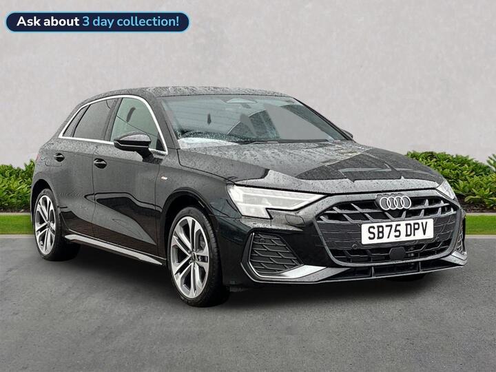 Audi A3 1.5 TFSIe S Line Sportback S Tronic Euro 6 (s/s) 5dr 17.9kWh