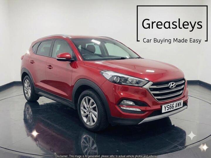 Hyundai TUCSON 1.7 CRDi Blue Drive SE Euro 6 (s/s) 5dr