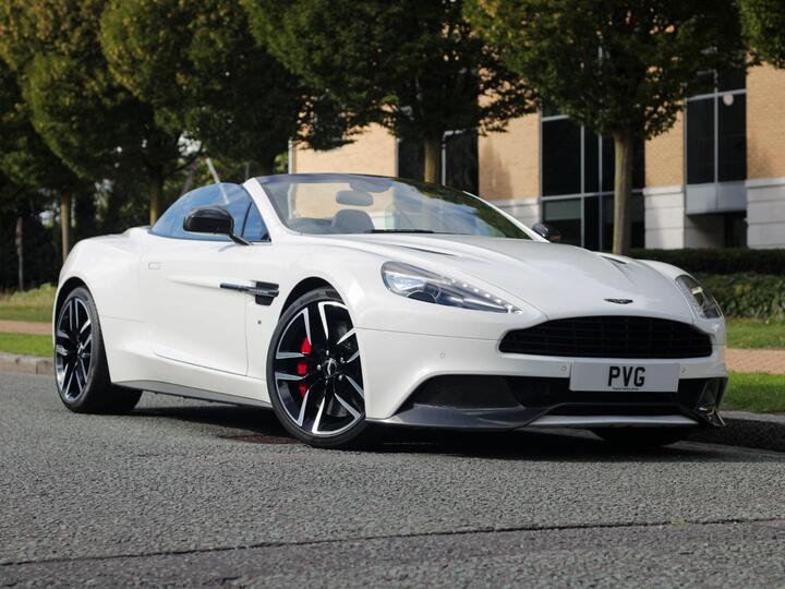 Aston Martin Vanquish 6.0 V12 Carbon Edition White Volante T-TronIII Euro 6 2dr