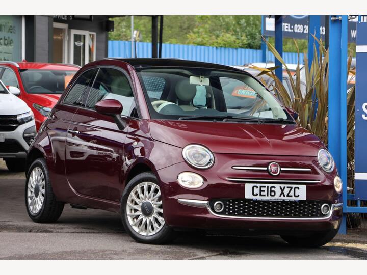 Fiat 500 1.2 Lounge Euro 6 (s/s) 3dr