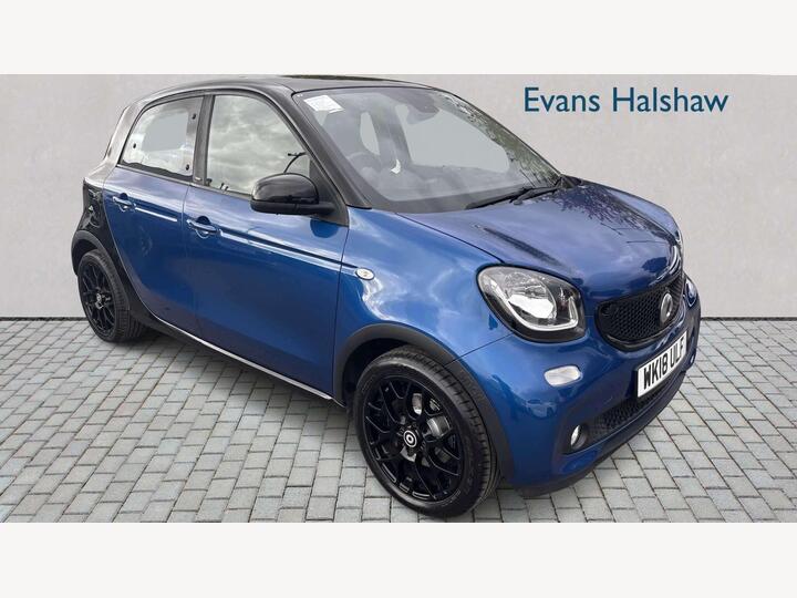 Smart FORFOUR HATCHBACK 1.0 Prime Sport (Premium Plus) Euro 6 (s/s) 5dr