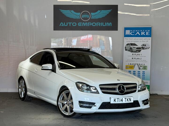 Mercedes-Benz C Class 2.1 C220 CDI AMG Sport Edition G-Tronic+ Euro 5 (s/s) 2dr