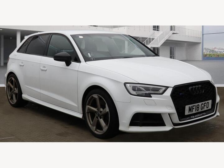 Audi A3 2.0 TFSI Black Edition Sportback S Tronic Quattro Euro 6 (s/s) 5dr