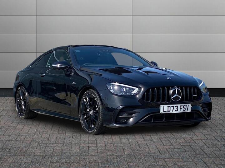 Mercedes-Benz E Class 3.0 E53h BiTurbo MHEV AMG Night Edition (Premium Plus) SpdS TCT 4MATIC+ Euro 6 (s/s) 2dr Mercedes-Benz E Class 3.0 E53h BiTurbo MHEV AMG Night Edition (Premium Plus) SpdS TCT 4MATIC+ Euro 6 (s/s) 2dr