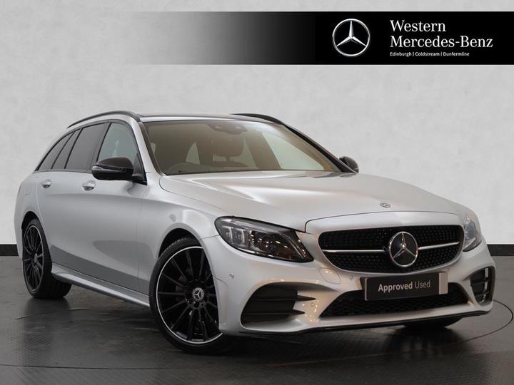 Mercedes-Benz C-Class Estate 1.5 C200 MHEV AMG Line Night Edition (Premium Plus) G-Tronic+ Euro 6 (s/s) 5dr