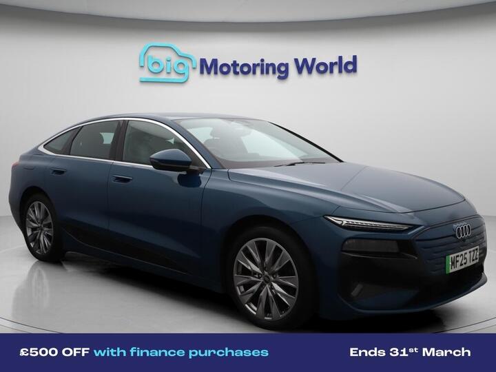 Audi A6 E-tron Sportback 83kWh Sport Auto 5dr Audi A6 E-tron Sportback 83kWh Sport Auto 5dr