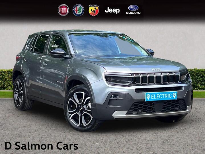 Jeep Avenger 54kWh E-Summit Auto 5dr Jeep Avenger 54kWh E-Summit Auto 5dr