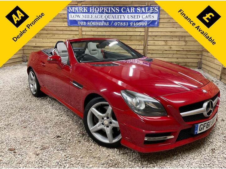 Mercedes-Benz SLK 1.8 SLK200 BlueEfficiency AMG Sport Edition 125 G-Tronic+ Euro 5 (s/s) 2dr