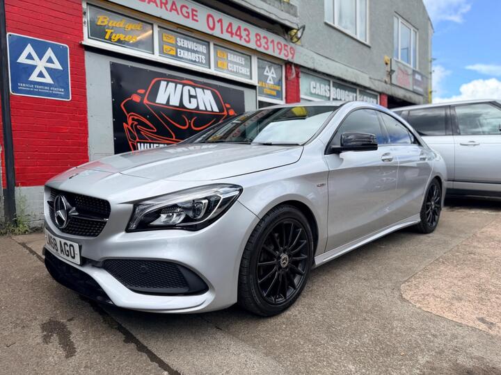 Mercedes-Benz CLA 1.6 CLA200 AMG Line Night Edition Coupe 7G-DCT Euro 6 (s/s) 4dr Mercedes-Benz CLA 1.6 CLA200 AMG Line Night Edition Coupe 7G-DCT Euro 6 (s/s) 4dr