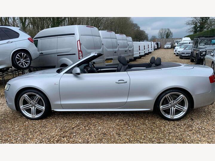 Audi A5 Cabriolet 3.0 TDI V6 S Line S Tronic Quattro Euro 5 2dr Audi A5 Cabriolet 3.0 TDI V6 S Line S Tronic Quattro Euro 5 2dr
