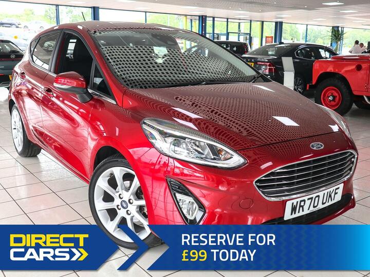 Ford Fiesta 1.0T EcoBoost MHEV Titanium X Euro 6 (s/s) 5dr