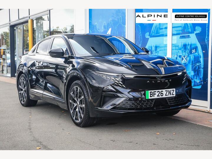Alpine A390 89kWh GT Fastback Auto 4WD 5dr (11kW Charger)