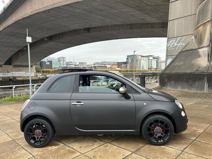 Fiat 500 1.4 Matt Black Euro 5 (s/s) 3dr
