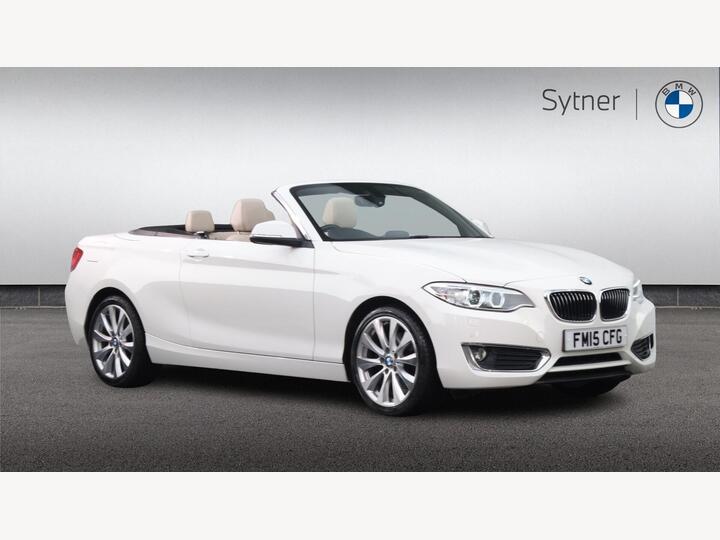 BMW 2 Series 2.0 220d Luxury Auto Euro 6 (s/s) 2dr