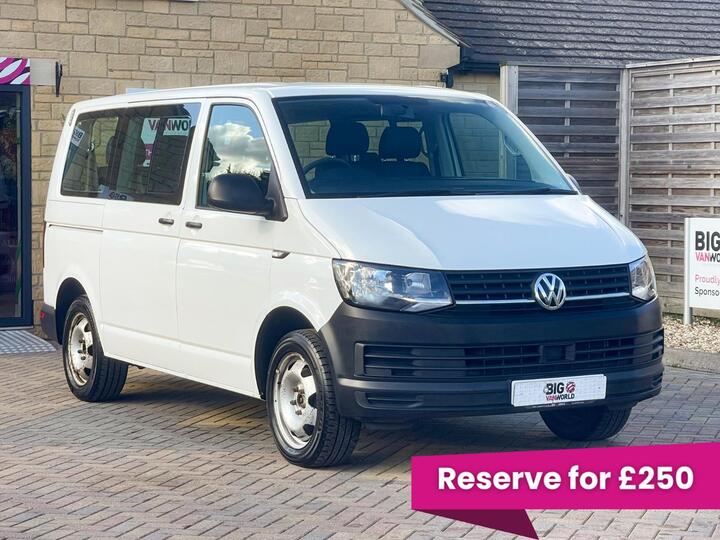 Volkswagen Transporter T30 TDI 150 SHUTTLE S BMT SWB 9 SEAT MINIBUS DSG AUTO (20420) Volkswagen Transporter T30 TDI 150 SHUTTLE S BMT SWB 9 SEAT MINIBUS DSG AUTO (20420)