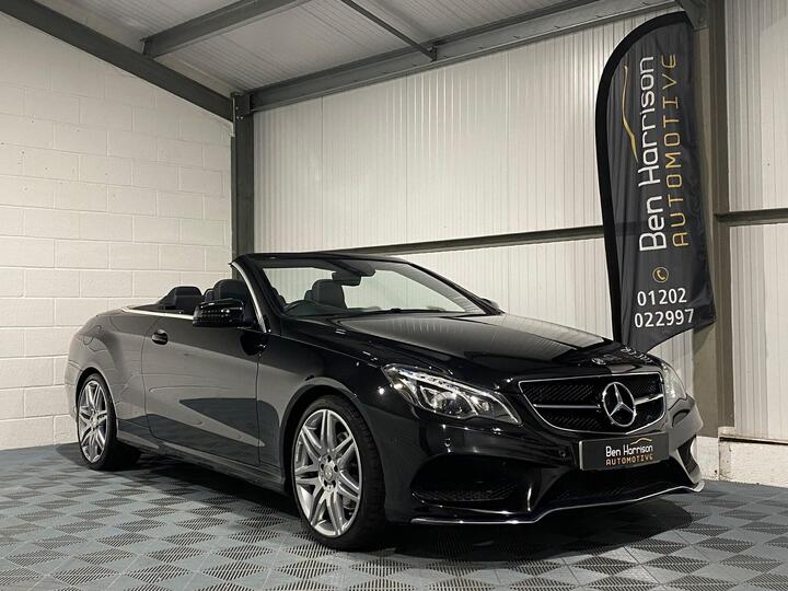 Mercedes-Benz E Class 2.1 E220d AMG Line Edition Cabriolet G-Tronic+ Euro 6 (s/s) 2dr