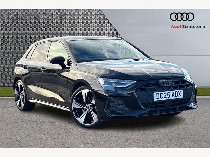 Audi A3 1.5 TFSI 35 Black Edition Sportback S Tronic Euro 6 (s/s) 5dr