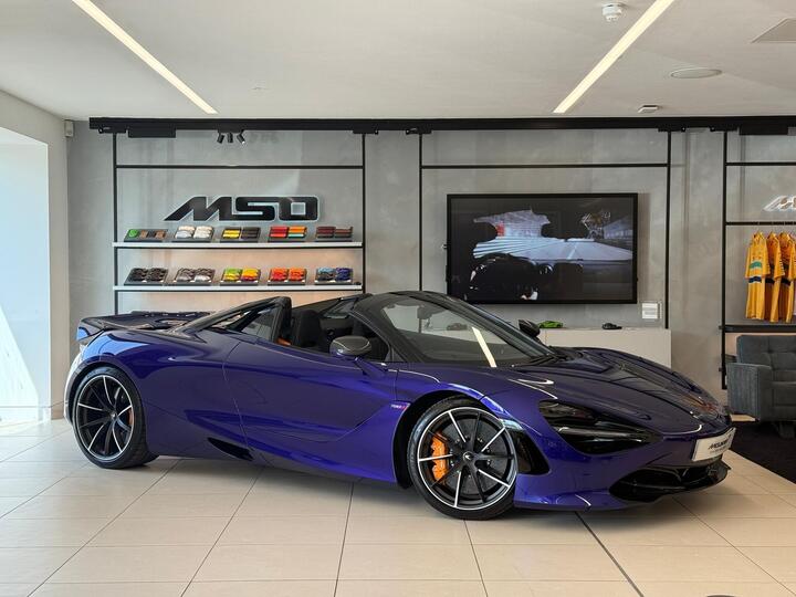 McLaren 720S 4.0T V8 Spider SSG Euro 6 (s/s) 2dr McLaren 720S 4.0T V8 Spider SSG Euro 6 (s/s) 2dr