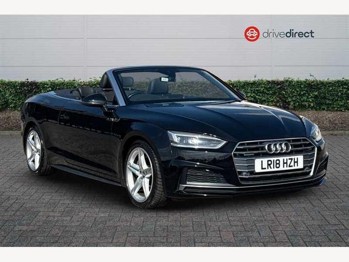 Audi A5 CABRIOLET 2.0 TFSI S Line S Tronic Quattro Euro 6 (s/s) 2dr Audi A5 CABRIOLET 2.0 TFSI S Line S Tronic Quattro Euro 6 (s/s) 2dr
