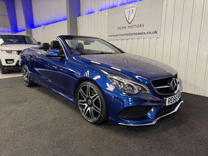 Mercedes-Benz E-CLASS 3.0 E350d V6 AMG Line Edition (Premium) Cabriolet G-Tronic+ Euro 6 (s/s) 2dr