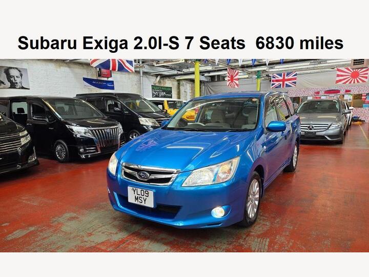 Subaru Exiga 2.0I-S 7 Seats Only 6830 MILES ULEZ FREE Subaru Exiga 2.0I-S 7 Seats Only 6830 MILES ULEZ FREE