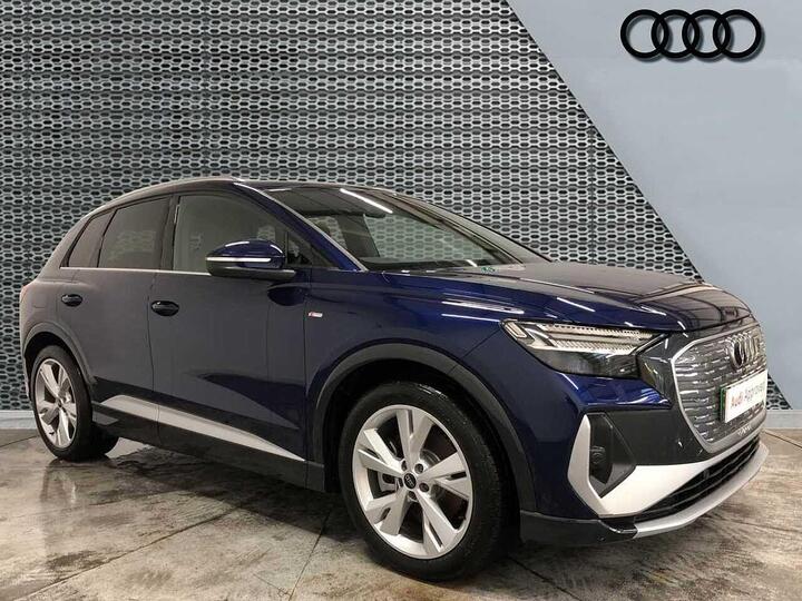 Audi Q4 E-tron 55 S Line Auto Quattro 5dr 82kWh Audi Q4 E-tron 55 S Line Auto Quattro 5dr 82kWh
