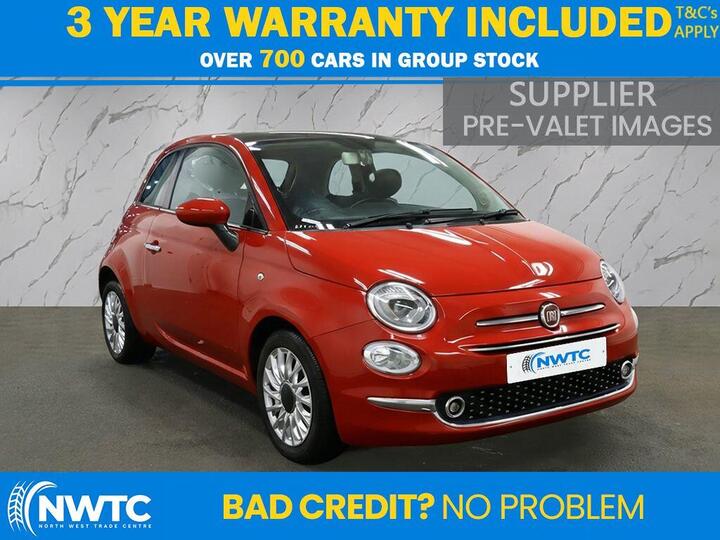Fiat 500 1.2 Lounge Euro 6 (s/s) 3dr