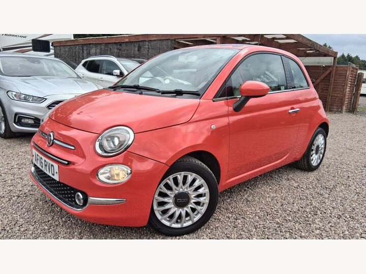 Fiat 500 1.2 Lounge Euro 6 (s/s) 3dr