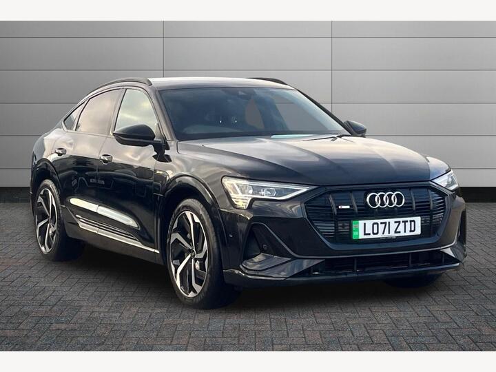 Audi E-tron 55 Black Edition Sportback Auto Quattro 5dr 95kWh (11kW Charger)