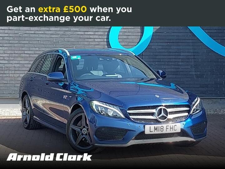 Mercedes-Benz C Class 2.1 C220d AMG Line G-Tronic+ Euro 6 (s/s) 5dr