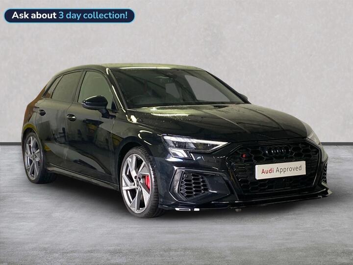Audi A3 2.0 TFSI Black Edition Sportback S Tronic Quattro Euro 6 (s/s) 5dr