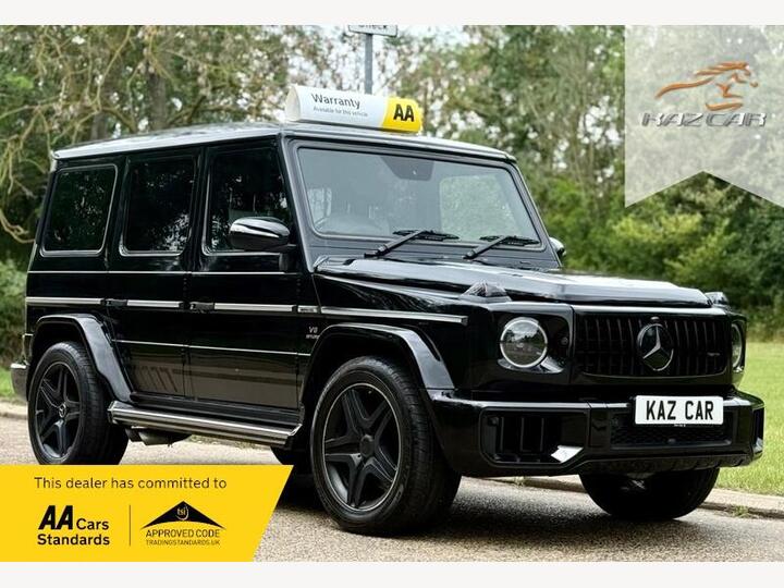Mercedes-Benz G CLASS 5.5 G63 V8 BiTurbo AMG G-Tronic+ 4WD Euro 5 (s/s) 5dr Mercedes-Benz G CLASS 5.5 G63 V8 BiTurbo AMG G-Tronic+ 4WD Euro 5 (s/s) 5dr