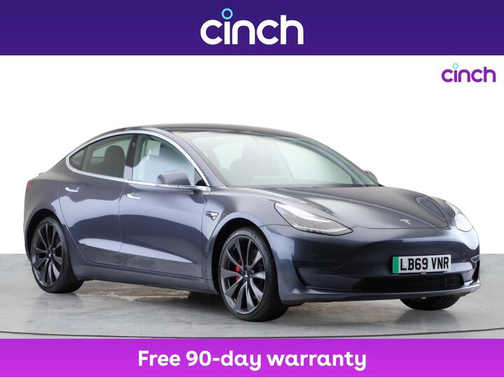 Tesla Model 3 (Dual Motor) Performance Auto 4WDE 4dr (Performance Upgrade)