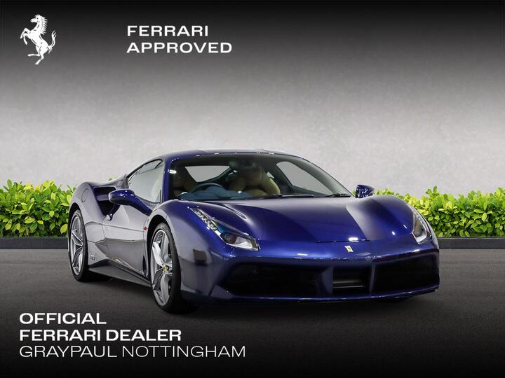 Ferrari 488 GTB 3.9T V8 GTB F1 DCT Euro 6 (s/s) 2dr