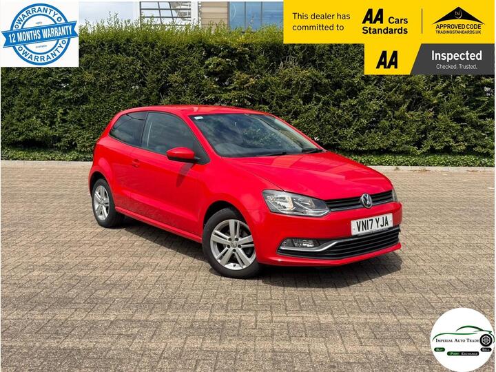 Volkswagen Polo 1.0 BlueMotion Tech Match Edition Euro 6 (s/s) 3dr
